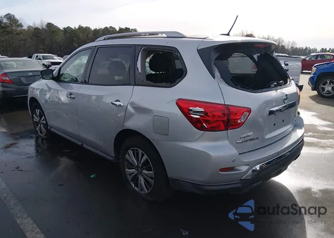 2018 Nissan Pathfinder Sv z USA, uszkodzony, nr VIN 5N1DR2MM5JC642855